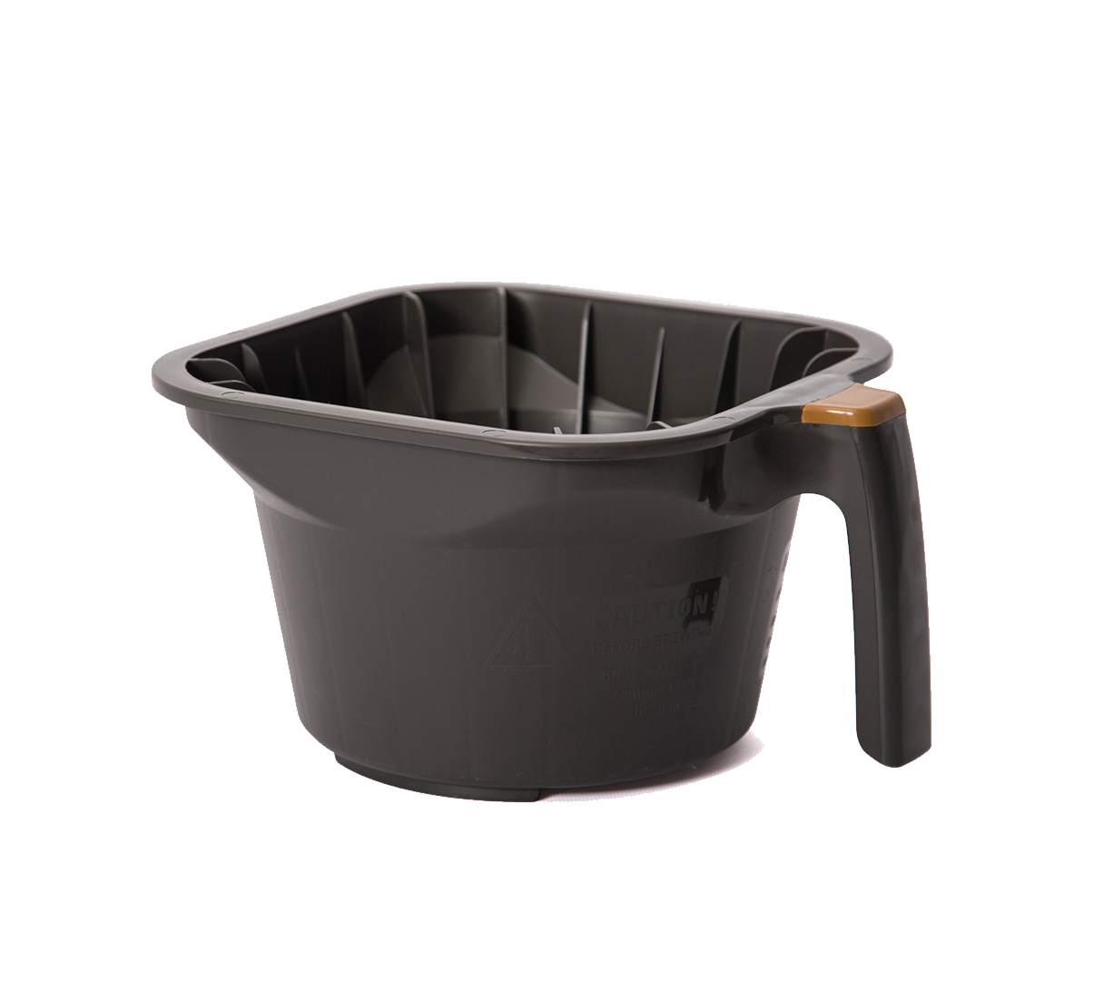 Fetco plastic brew basket w brown insert 13 x 5 5 brewer hotwater